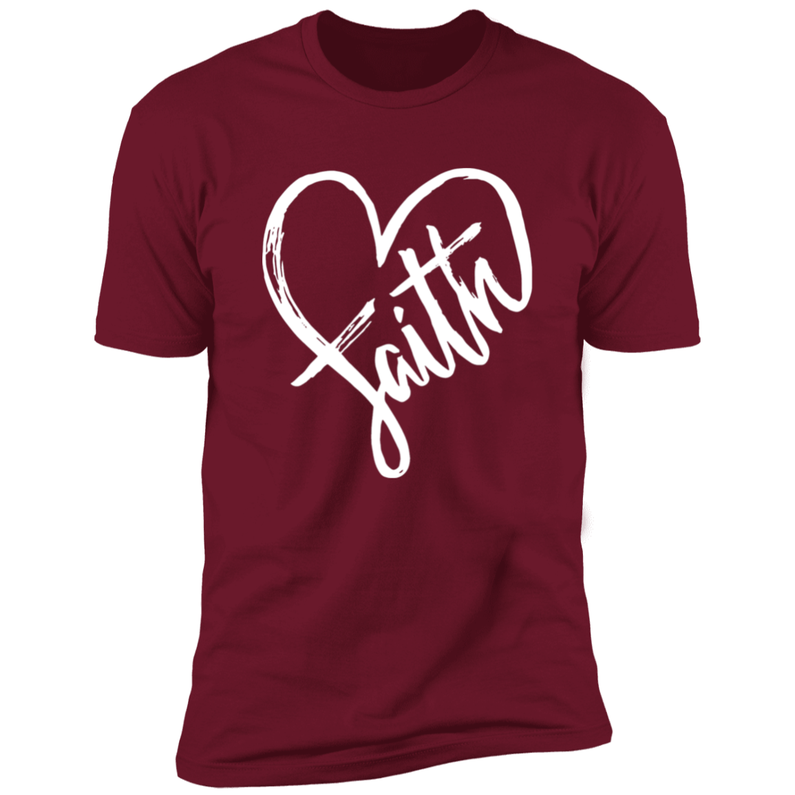 Faith heart Premium Short Sleeve Tee