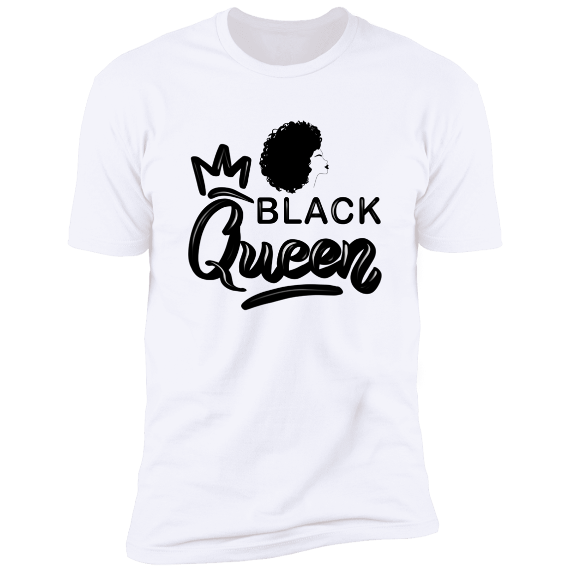 Black Queen Afro Premium Short Sleeve Tee