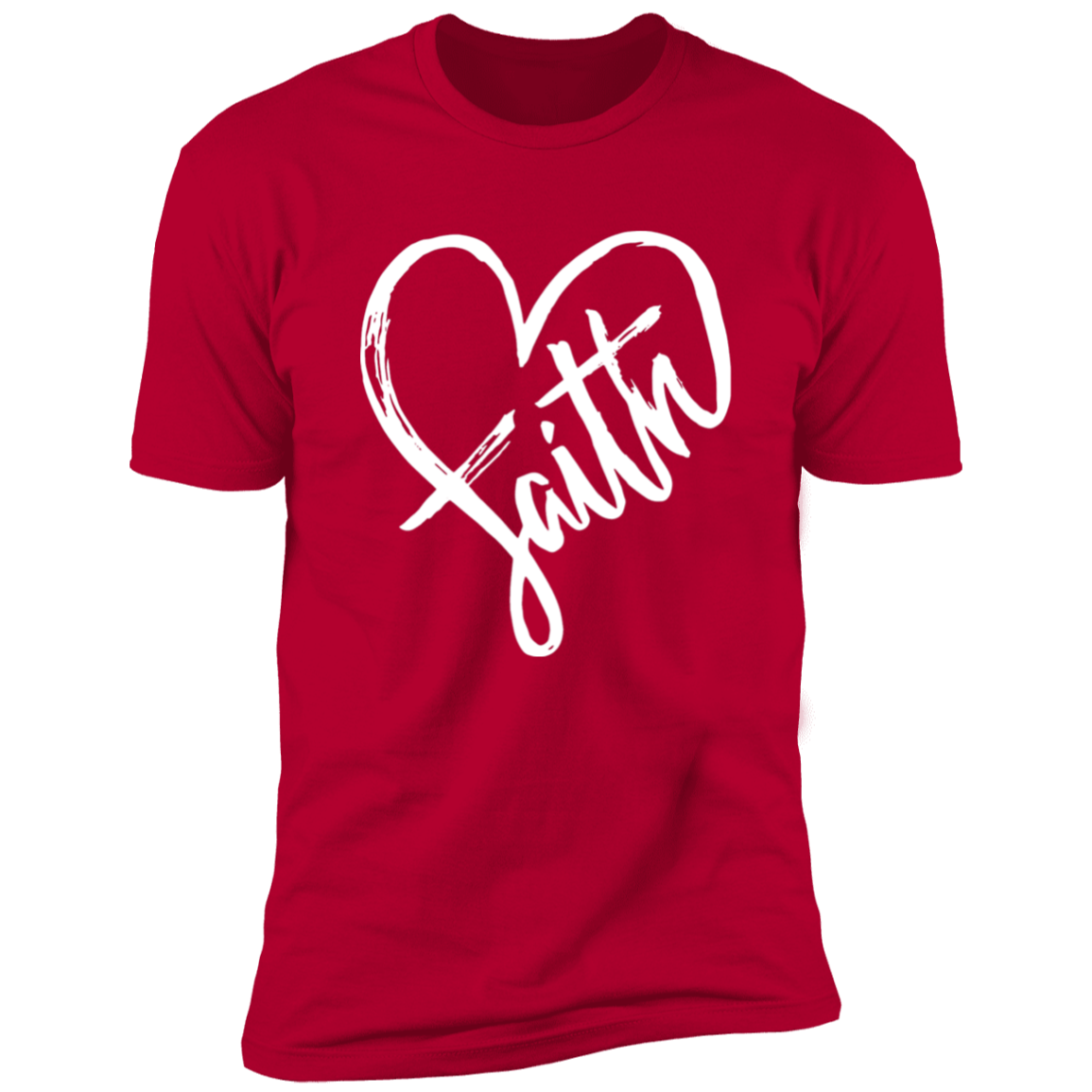 Faith heart Premium Short Sleeve Tee