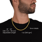 To My Future King, Straighten Your Crown, Love Your Future Queen, Cuban Link Chain