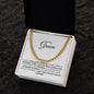 To My Groom, Cuban Link Chain