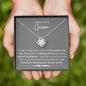 Mother of The Groom, Love Knot Necklace