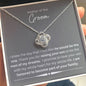 Mother of The Groom, Love Knot Necklace