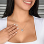 GiGi Thank You, I Love You, Love Knot Necklace