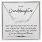TO MY GRANDDAUGHTER, SIGNATURE STYLE NAME NECKLACE