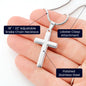 To My Future Husband, I Love You, Cross Necklace