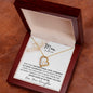 Mom Thank you, Love Your Daughter, Forever Love Necklace