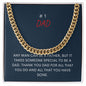 #1 DAD, CUBAN LINK CHAIN
