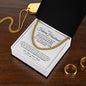TO MY FUTURE HUSBAND, LOVE FUTURE WIFE, CUBAN LINK CHAIN