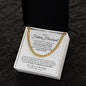 TO MY FUTURE HUSBAND, LOVE FUTURE WIFE, CUBAN LINK CHAIN