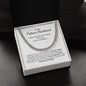 TO MY FUTURE HUSBAND, PROMIS NECKLACE, CUBAN LINK CHAIN
