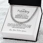 To My Future King, Straighten Your Crown, Love Your Future Queen, Cuban Link Chain