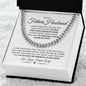 TO MY FUTURE HUSBAND, LOVE FUTURE WIFE, CUBAN LINK CHAIN
