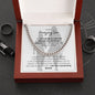 To My Amazing Son, Cuban Link Chain