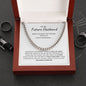 TO MY FUTURE HUSBAND, PROMIS NECKLACE, CUBAN LINK CHAIN