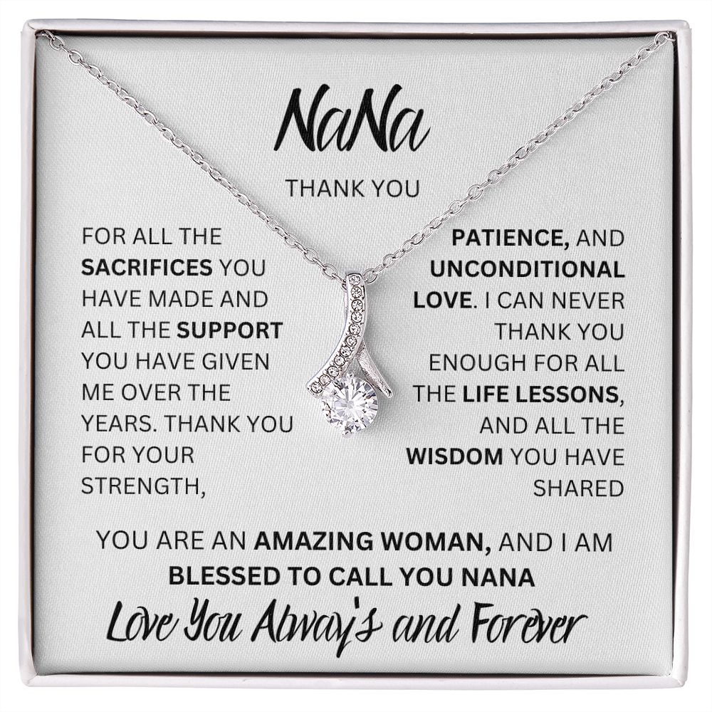 NA-NA THANK YOU, LOVE ALWAYS, ALLURING BEAUTY NECKLACE