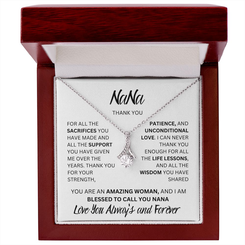 NA-NA THANK YOU, LOVE ALWAYS, ALLURING BEAUTY NECKLACE
