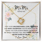 MiMi Thank You, I Love You, Love Knot Necklace