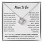 Mom To Be, Love Knot Necklace