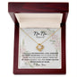 Na Na Thank You, I Love You, Love Knot Necklace