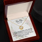 Na Na Thank You, I Love You, Love Knot Necklace