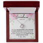 Grandmom Thank You, I Love You, Love Knot Necklace