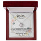 MiMi Thank You, I Love You, Love Knot Necklace
