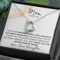 Mom Thank you, Love Your Daughter, Forever Love Necklace