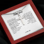 To My Future Husband, I Love You, Cross Necklace
