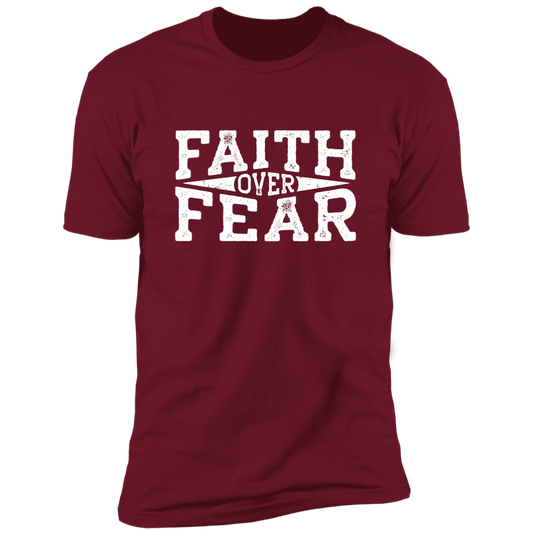 Faith over Fear Premium Short Sleeve Tee