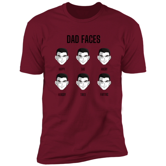 Dad faces Premium Short Sleeve Tee