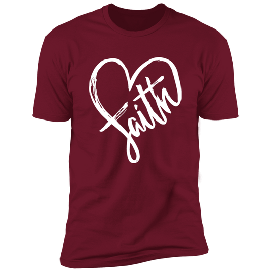 Faith heart  Premium Short Sleeve Tee