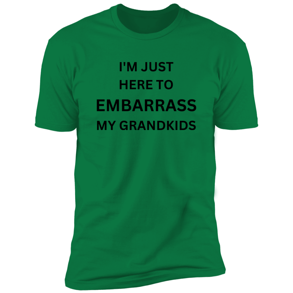 Emabarrass my grandkids Premium Short Sleeve Tee