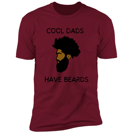 Cool dads have beards Premium Short Sleeve Tee (Closeout)