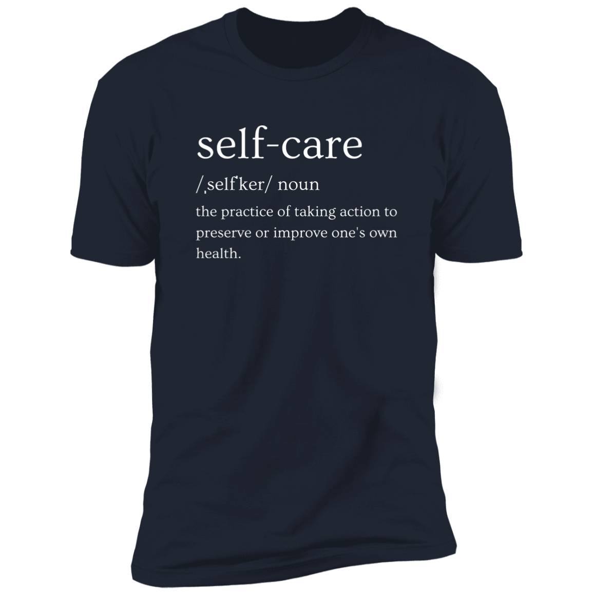 Self-care Premium Short Sleeve Tee