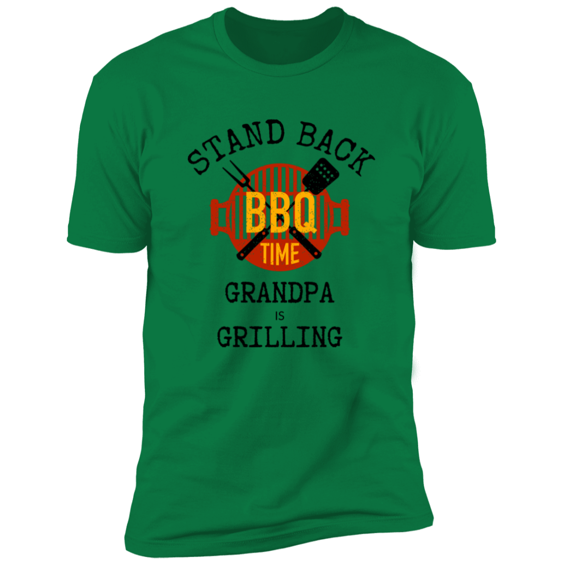 Grandpa is grilling Premium Short Sleeve Tee