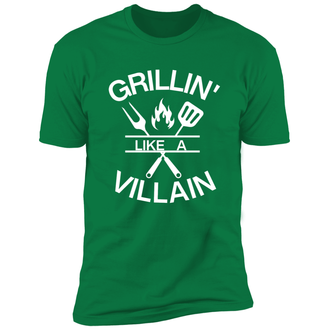 Grilin' like a Villain Premium Short Sleeve Tee