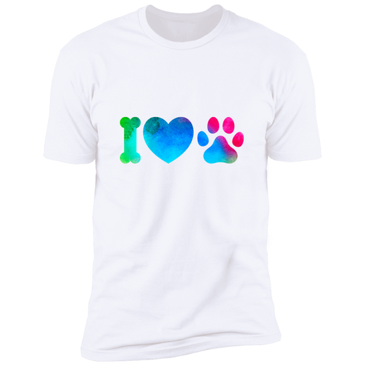 I love Paw Premium Short Sleeve Tee