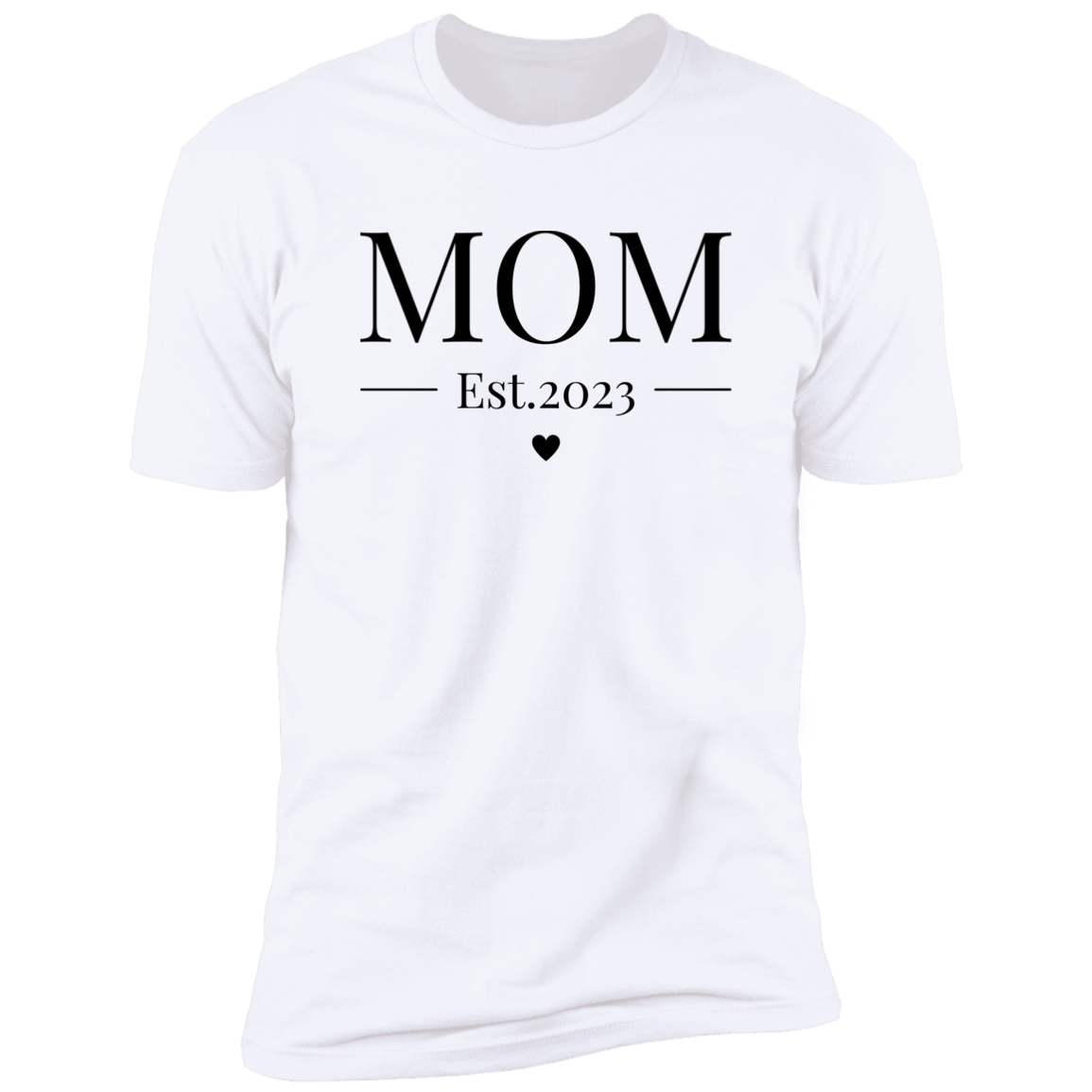 Mom Est. 2023 Premium Short Sleeve Tee