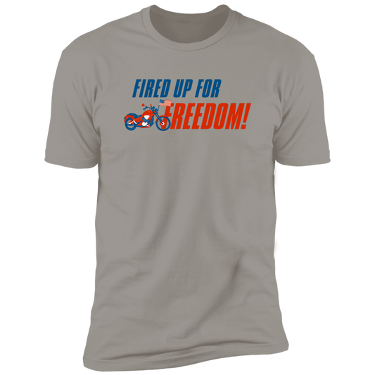 Fire up for freedom Premium Short Sleeve Tee