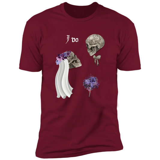 I Do skulls Premium Short Sleeve Tee