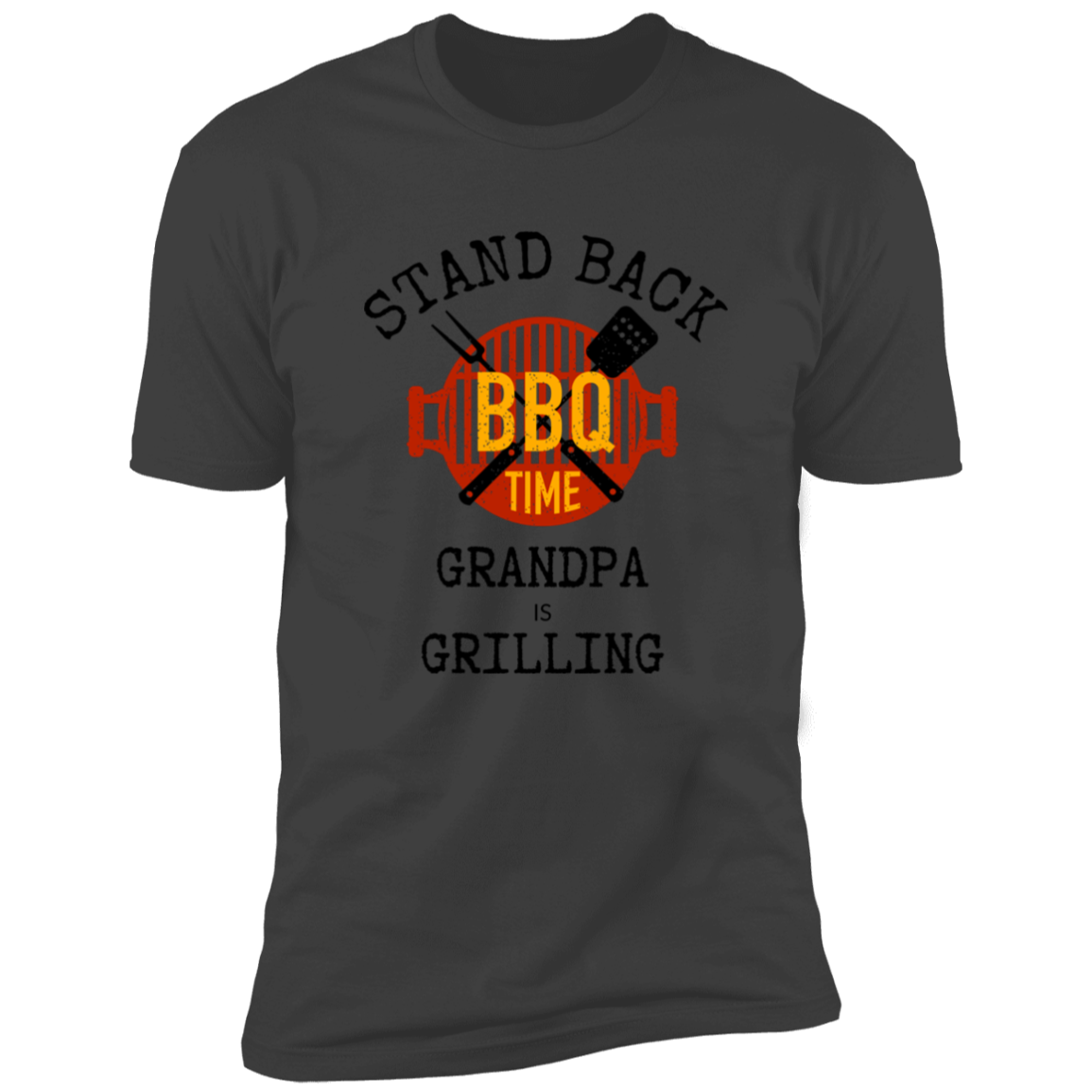 Grandpa is grilling Premium Short Sleeve Tee