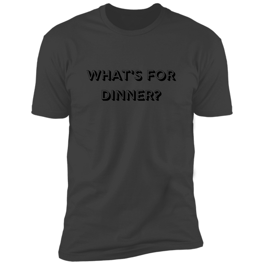 What's for dinner? Premium Short Sleeve Tee