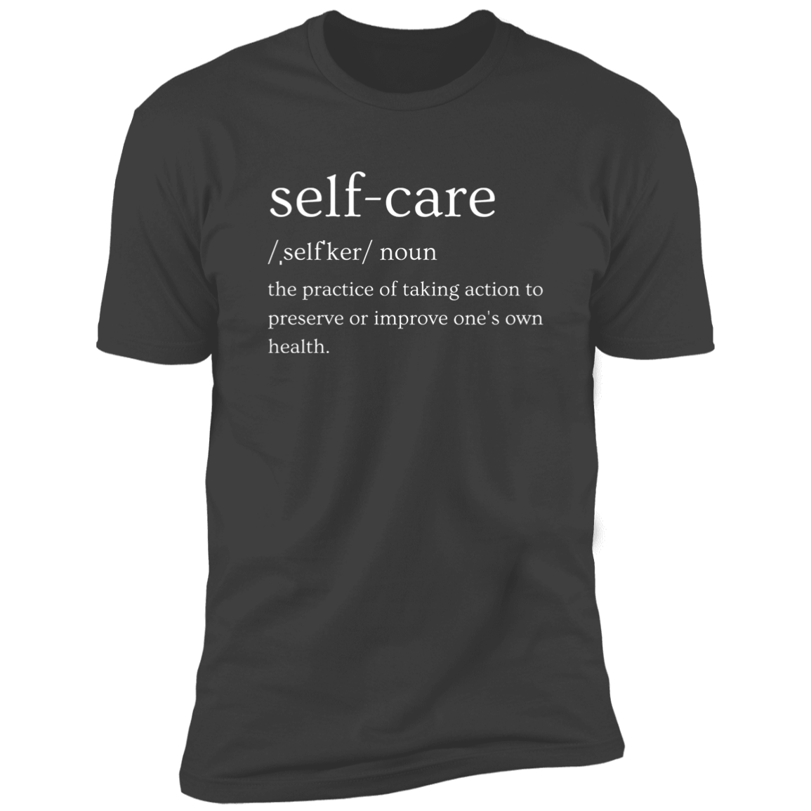 Self-care Premium Short Sleeve Tee