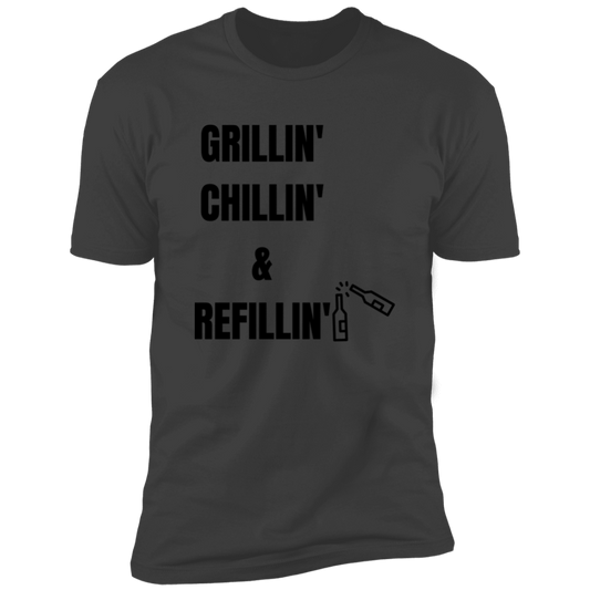 Grillin, Chillin Premium Short Sleeve Tee