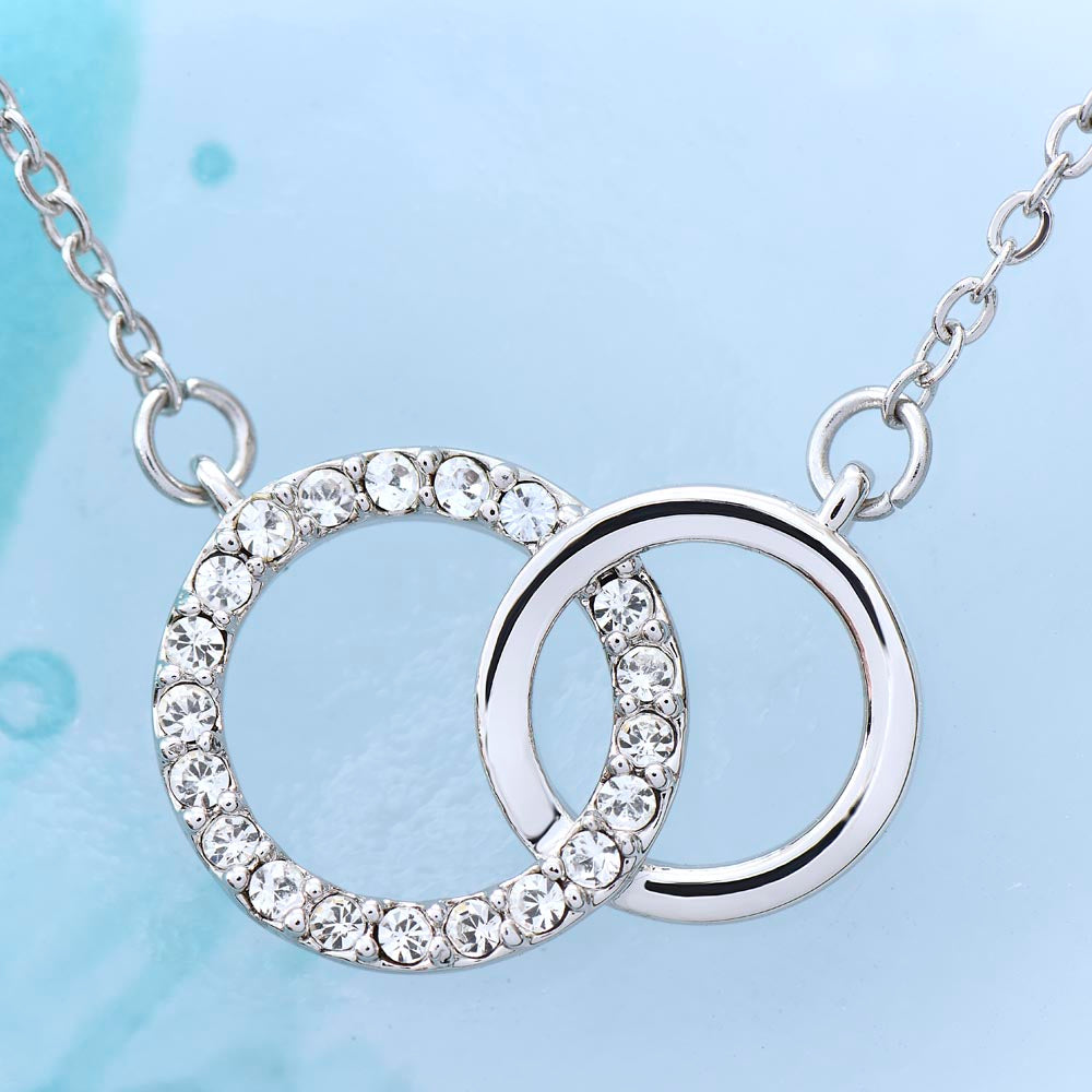 To My Mommy, We Love You, From your Tummy, Perfect Pair Necklace