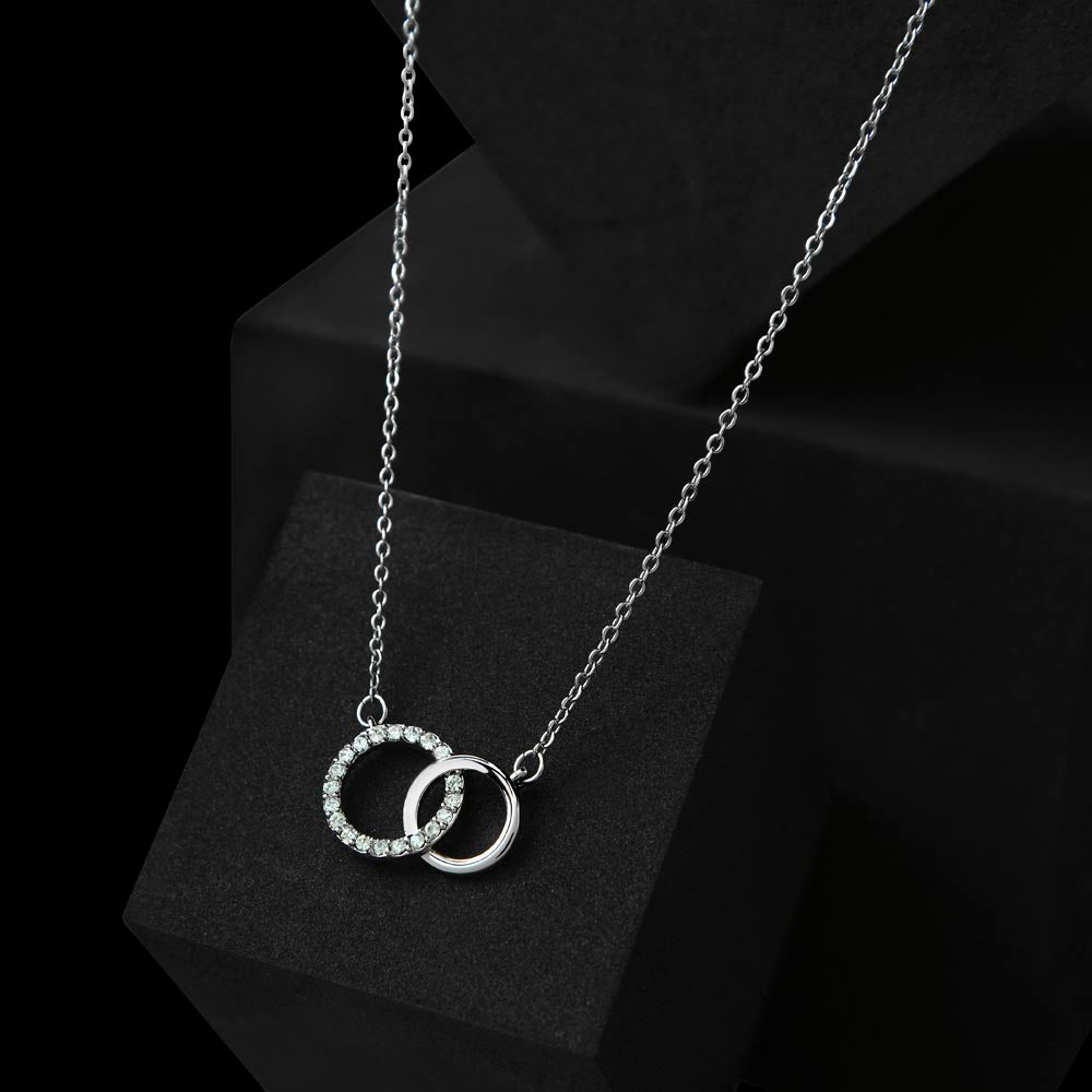 To My Mommy, We Love You, From your Tummy, Perfect Pair Necklace