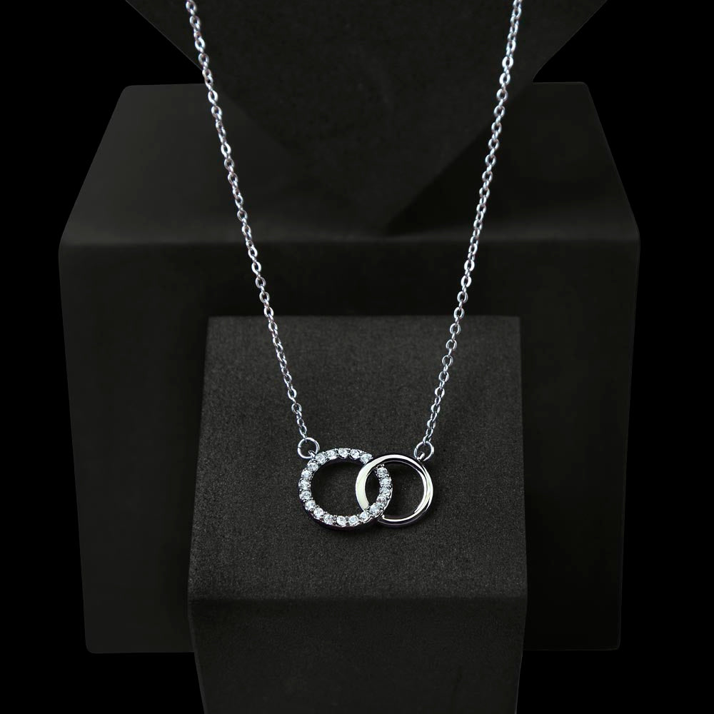 To My Beautiful Soulmate, Love Your Man Perfect Pair Necklace