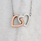 To My Beautiful Soulmate, I am Thankful For, Interlocking Hearts Necklace
