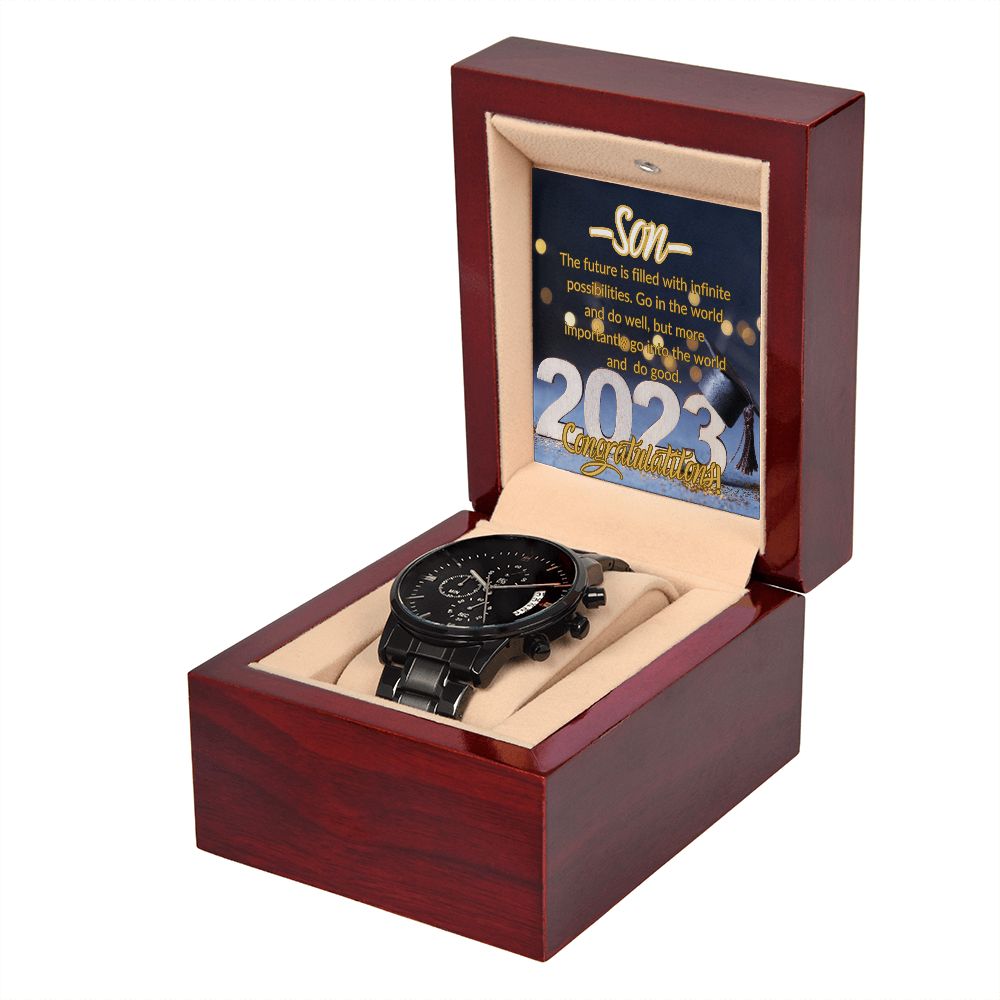 SON CONGRATS, CLASS OF 2023, CHRONOGRAPH WATCH